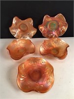 (5) Fenton Kittens Bowls