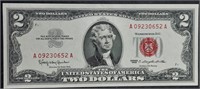 1963  $2 Legal Tender Red Seal   Unc