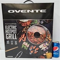 New Ovente Multi-Purpose Electric Hotpot Grill