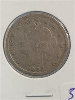 1907 LIBERTY V NICKEL