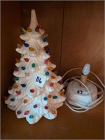 Ceramic Christmas tree approx 10"