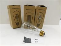 EDISON LIGHT BULBS