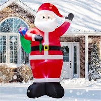 USED-Santa Inflatable with Package