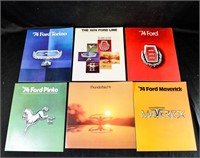 1974 FORD CAR BROCHURES