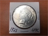 1923 UC Peace Dollar