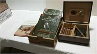 Cigars and books