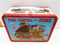 1984 PINK PANTHER & SONS LUNCHBOX-NO THERMOS