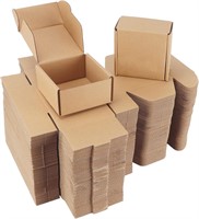 PHAREGE 8x6 Shipping Boxes 100 Pack Brown