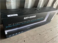 Unused Sound Bar and Wireless Subwoofer Set