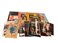 Vintage Music Magazines w/ Tour Books + Beatles