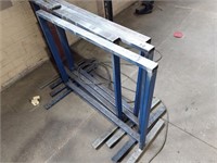 4 Steel Stands, 1m Long x 0.9m High