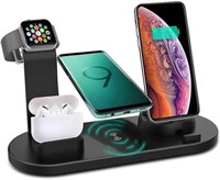 Wireless Charger Stand, 6 in 1 Multi-Function Wire