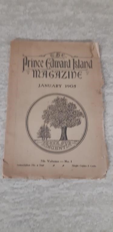 1905 Prince Edward Island Magazine with AD's