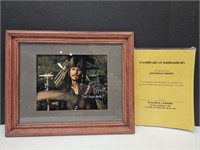 Johnny Depp Signed Pirates of the Caribbean w COA