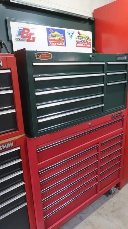 13-drawer US General Tool Chest on Wheels