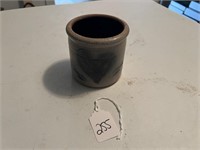 Vtg Rowe Pottery Salt Crock