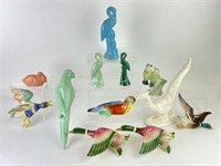 Selection of Vintage Bird Collectibles