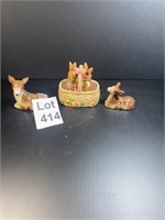 Deer and Rabbits Salt and Pepper Shaker Sets