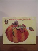 Pumpkin Tureen with Ladle