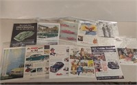 Vintage Magazine Advertisements Incl. Automobile