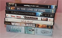 DVD's: Lost Season 1, Wind Talkers, The Guardian,.
