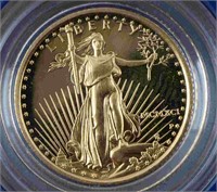 1991 AMERICAN EAGLE $5 TENTH OUNCE GOLD PROOF
