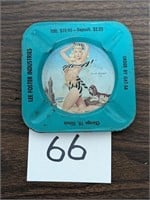 Vintage Pin Up Girl Ashtray
