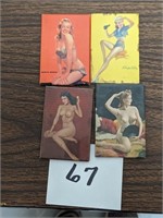 Vintage Pin Up Girl Pocket Mirrors