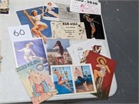 Lot of Pin Up Girl Cards