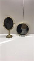 2 antique mirrors