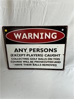 Funny Metal Sign