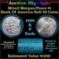 ***Auction Highlight*** Bank Of America 1886 & 'P'