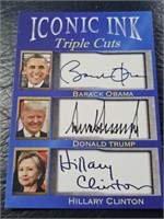 Iconic Ink Barack Obama, Donald? Trump & Hillary