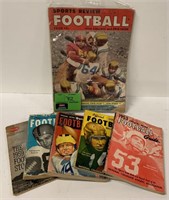 College Sports Review books including years 1950,