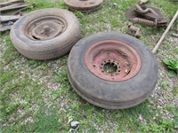 TRACTOR IMPLEMENT RIMS TIRES