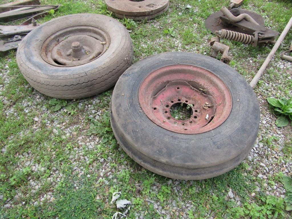 TRACTOR IMPLEMENT RIMS TIRES