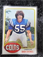 1976 Topps Football Dan Dickel Baltimore Colts