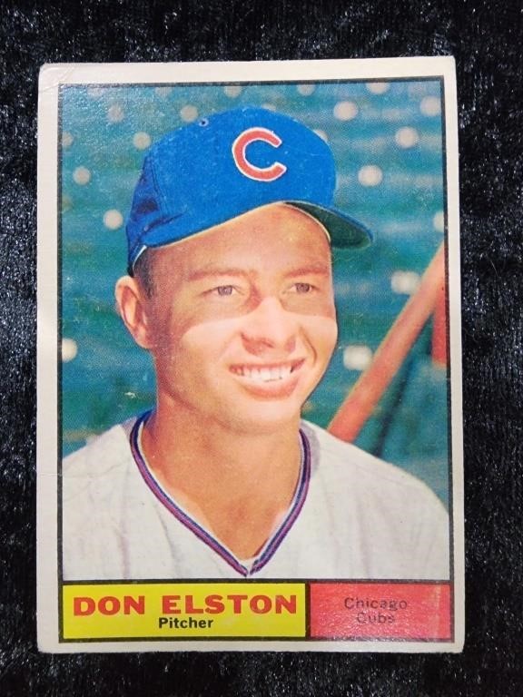 Baseball MLB 1961 Topps #169 Don Elston Ex-Mint