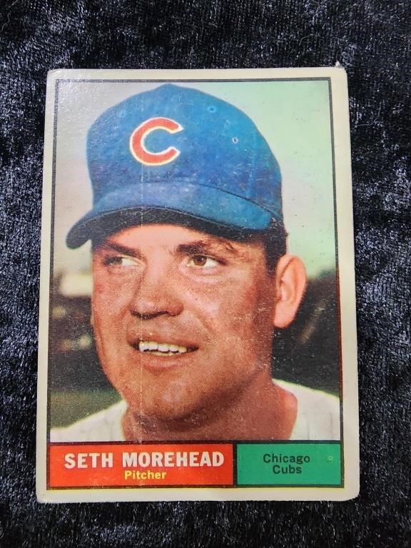 1961 Topps Seth Morehead (Chicago Cubs) #107