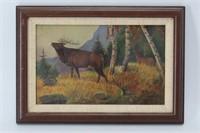 H.Hess 19th Century Wildlife Painting