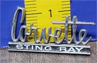Vintage Corvette Sting Ray Emblem