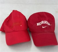 Budweiser & Nebraska hats