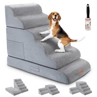 LOOBANI Dog Steps for High Bed - 30 inches High