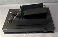 Sony AV receiver with speakers