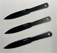 3-Piece Throwing Knife Set with Leg/Arm Pouch