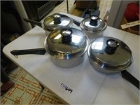 Amway Queen Stainless Steel Cooking Pots Made In