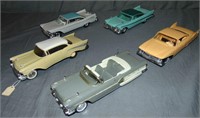 Five Vintage Promo Cars.