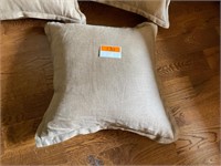 Pottery Barn Beige Linen Pillow