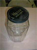 Vintage Necco Candy Jar
