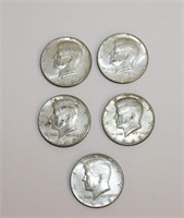 1968 Silver Kennedy half Dollars Lot